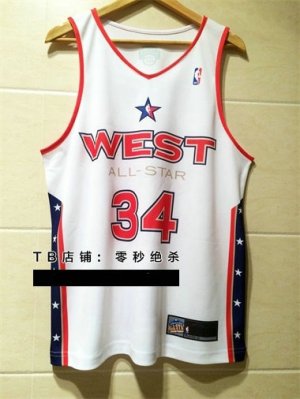 34 Ray Allen All-Star West White 2004-05 Jersey